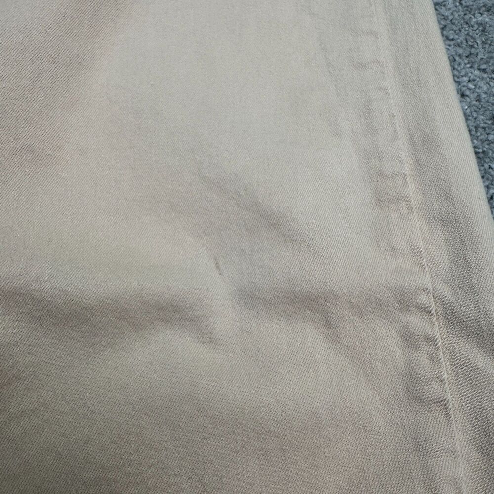 PAIGE Genesee High Rise Wide Leg Denim Jeans Size 28 Sandie Beige Tan Stretch - Picture 6 of 16